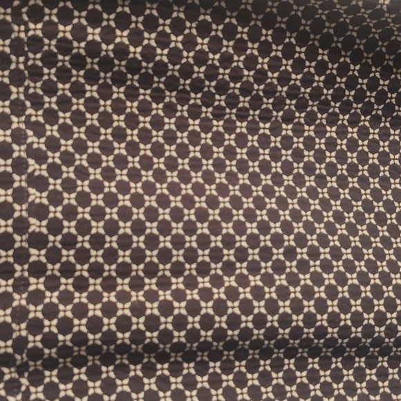 Ann Taylor Black and White Polka Dot A-line Skirt Sz 8 - Picture 2 of 6